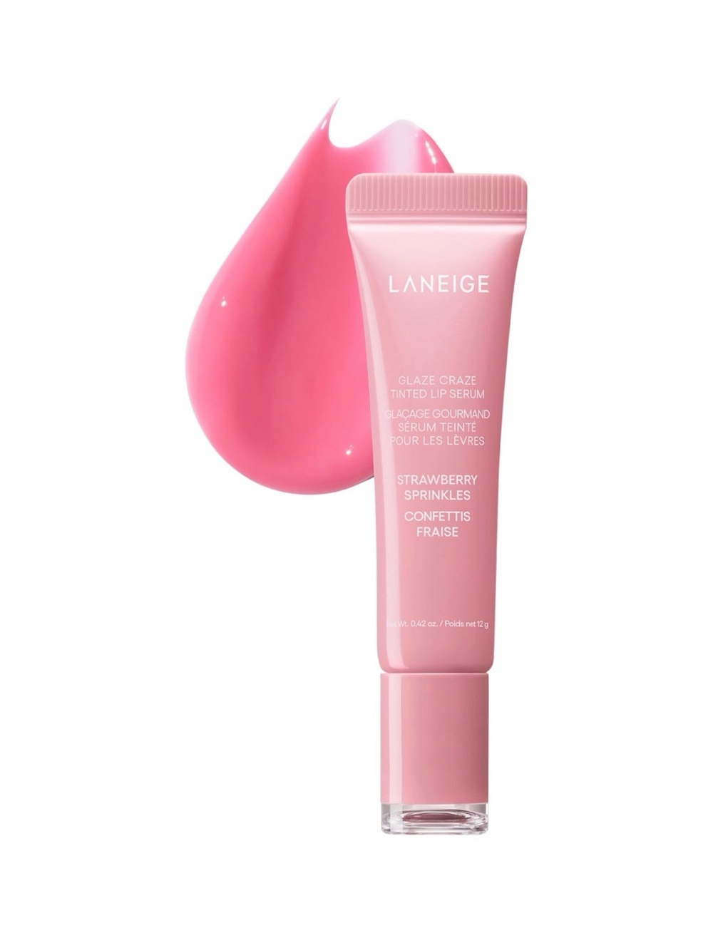 💛2/$25 LANEIGE Glaze Craze Tinted Polypeptide Lip Serum Treatment